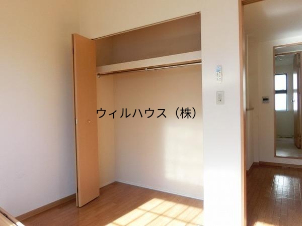 収納　クローゼット！