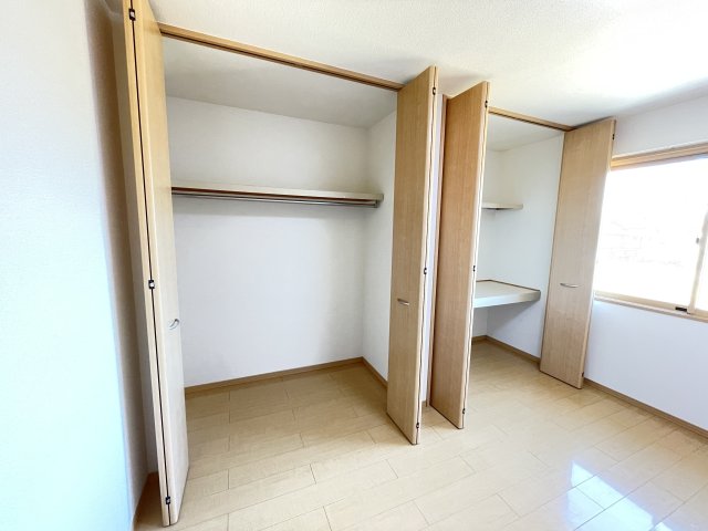 収納　十分な収納スペースがあります