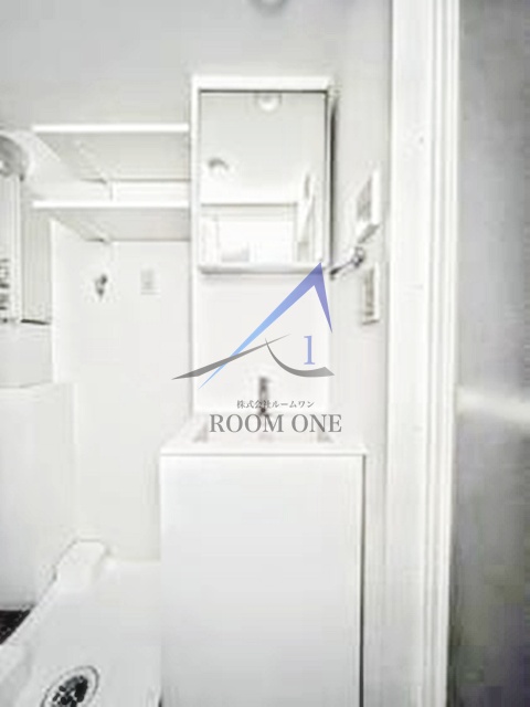 洗面設備　独立洗面台です。