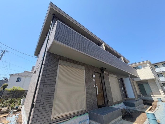 建物外観　建築中