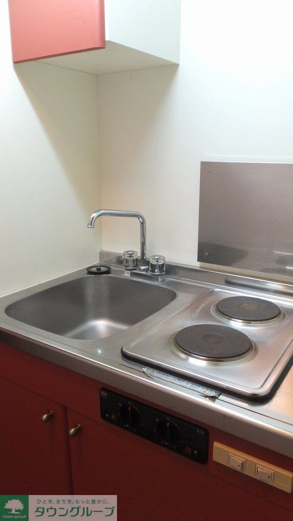 キッチン　2口コンロ