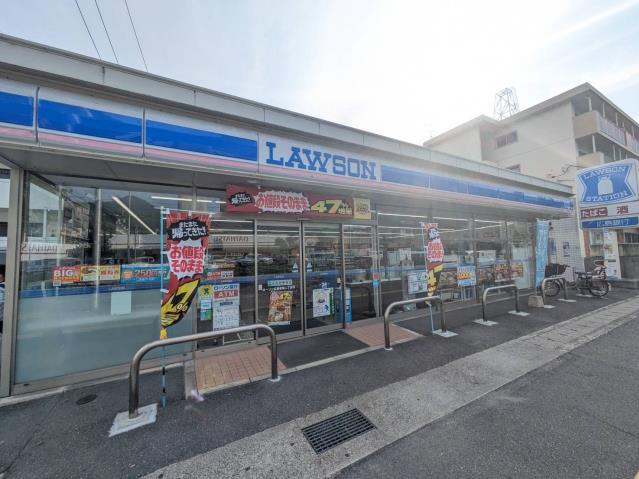 コンビニ　ローソン広島安東二丁目店（コンビニ）まで456m