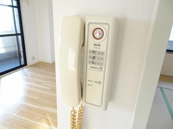 セキュリティ　インターホン！