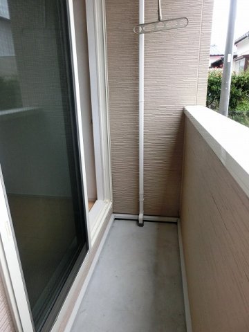 バルコニー　バルコニー付きです