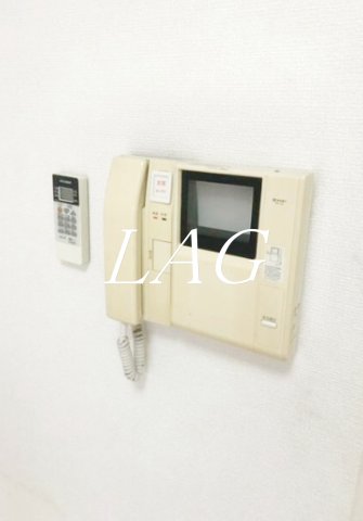 セキュリティ　モニター付きインターホンです。