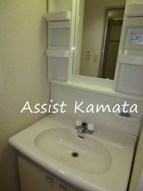 洗面設備　写真は同タイプの別号室です