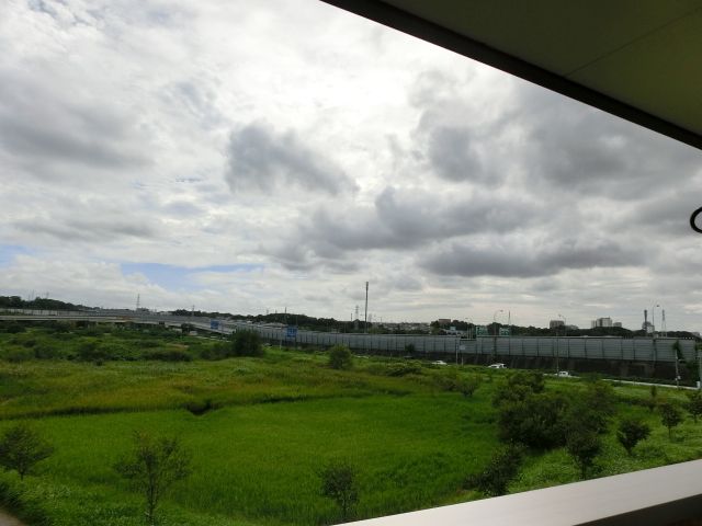 眺望　バルコニーからの景色です