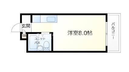瓢箪山ハイツの間取り写真