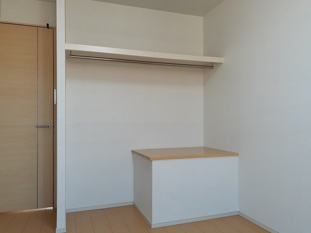 収納　ちょっとした収納スペースも充実しています