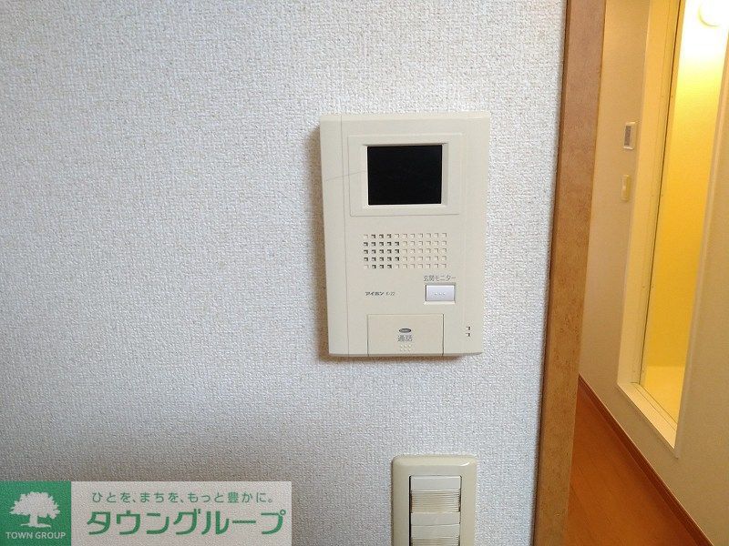セキュリティ　モニターホン標準設置♪