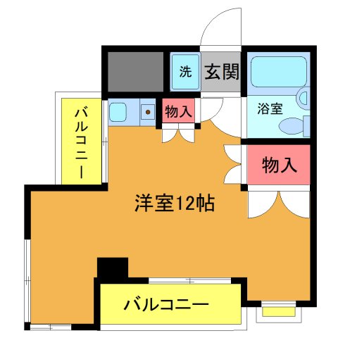 あたらしやビルの間取り写真