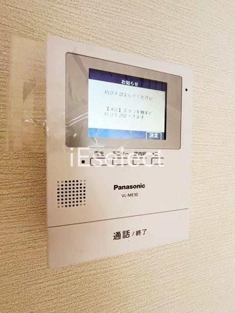 セキュリティ　訪問者が分かるので安心ですね