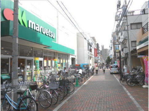 スーパー　マルエツ平間店（スーパー）まで683m