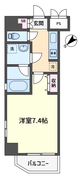 アークヒルズ横浜英町の間取り写真
