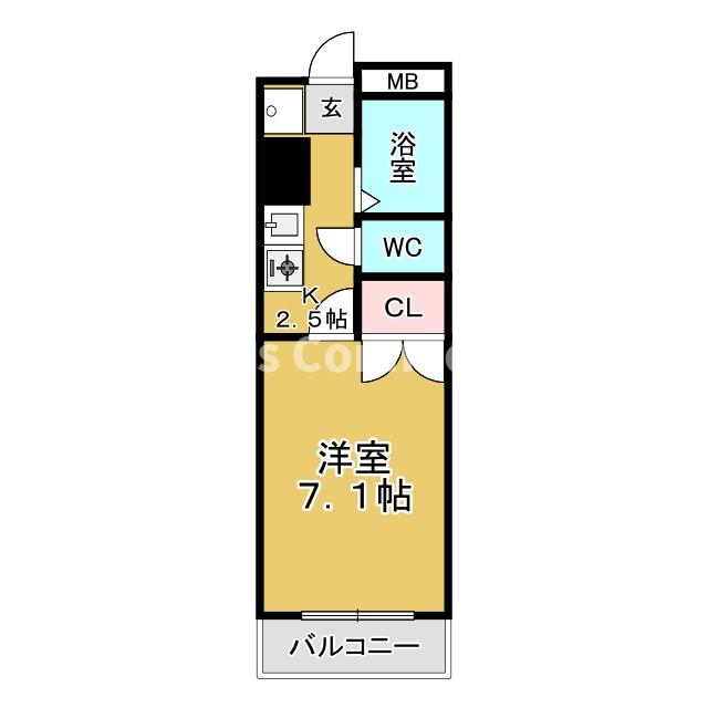 レジデンス佐々木の間取り写真