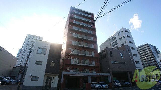 建物外観　札幌市中央区南２条東「パークヒルズ中央２５」