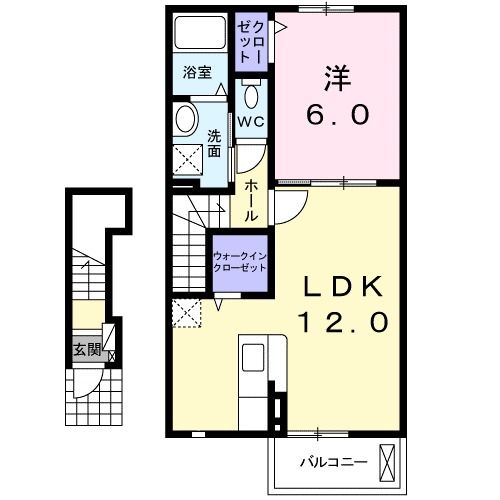 グランソレイユRM Iの間取り写真