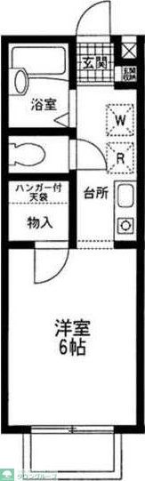 あすなろ4棟の間取り写真