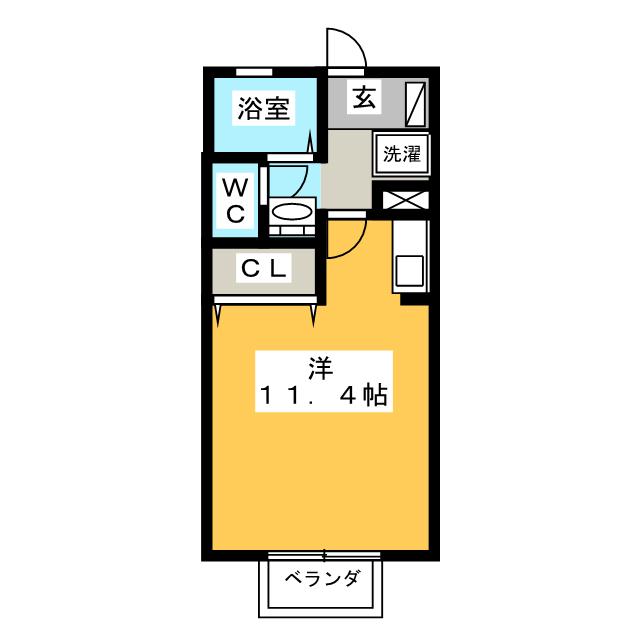 アムールUnionの間取り写真
