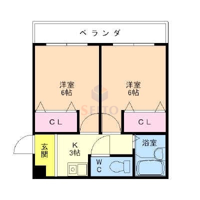 トーシンレジデンス此花の間取り写真