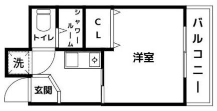 阪急京都線 摂津市駅 徒歩10分 6階建 築40年の間取り写真