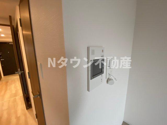 セキュリティ　モニターホンです