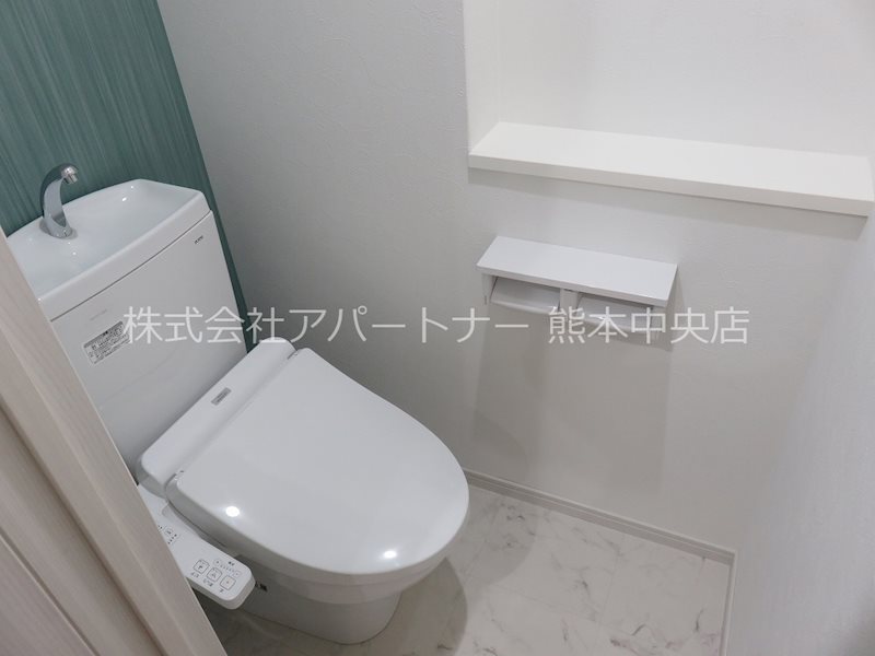 トイレ　温水洗浄便座完備！