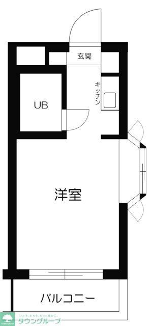 ユースフル祐天寺No.2の間取り写真