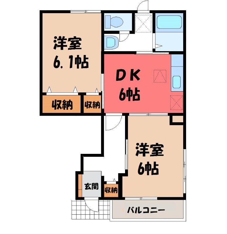 アルテミスの間取り写真