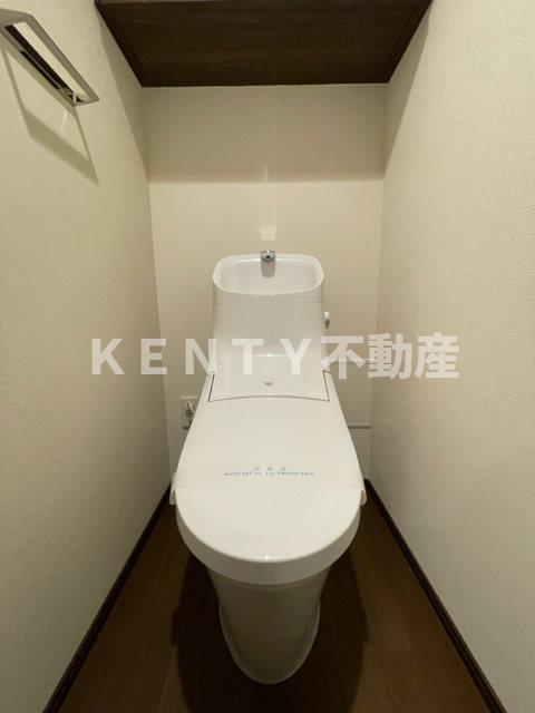 トイレ　ゆったりとした空間のトイレです