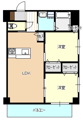 SK舟入の間取り