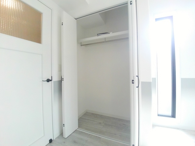 収納　クローゼットタイプの収納