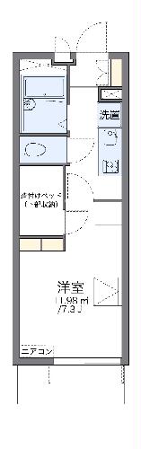 レオパレス本町　Ａｖｅの間取り