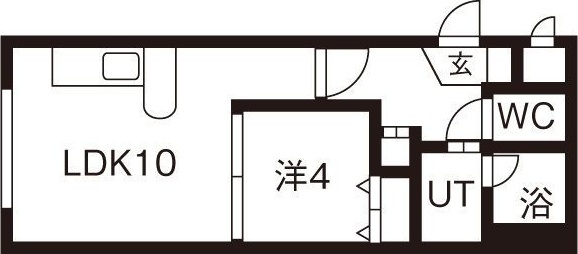 北海道札幌市中央区北三条西２３（マンション）の賃貸物件の間取り