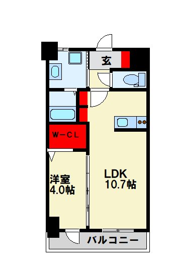 Tパーク歯大前の間取り