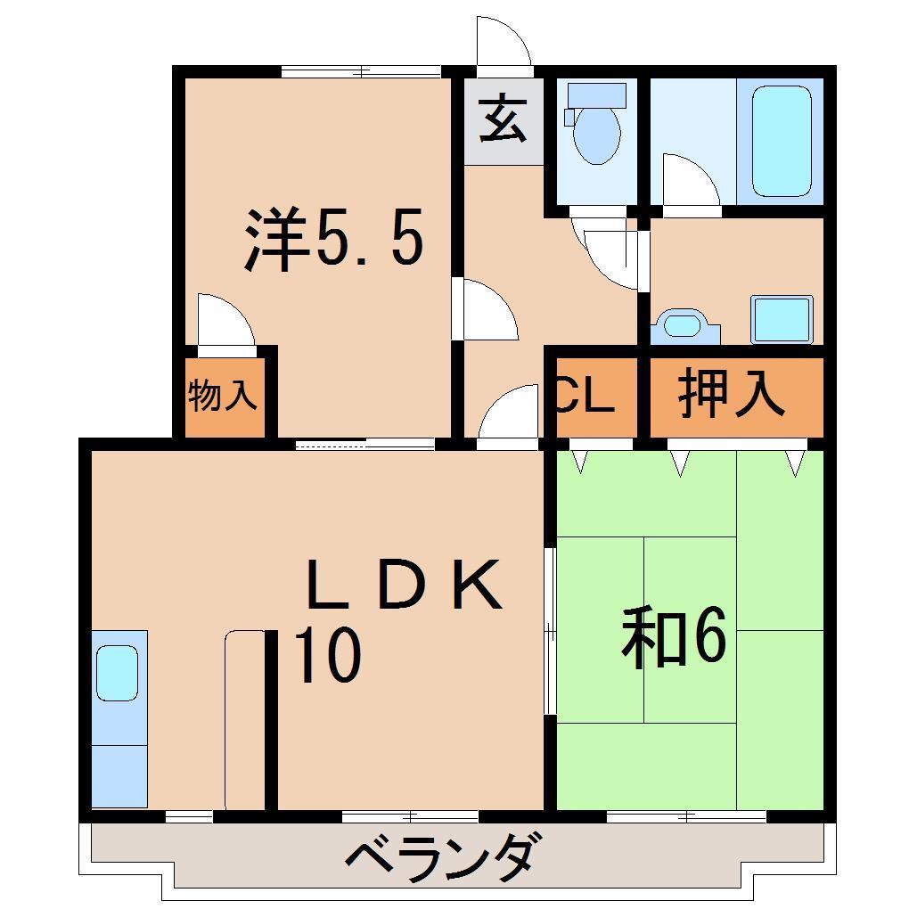 ゴールデンエステートの間取り