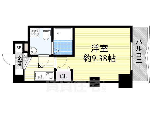 セレニテ新大阪弐番館の間取り