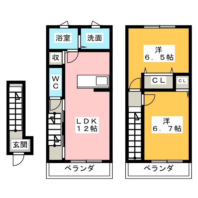 メゾン・オースリーの間取り