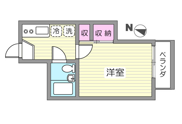 ストークハイツ　IZUMIの間取り