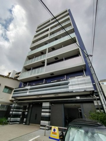 大阪市西淀川区野里のマンションの建物外観
