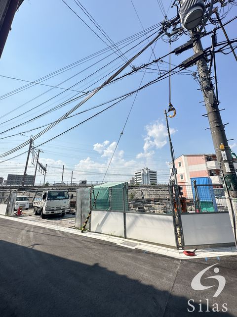 吹田市清和園町のアパートの建物外観