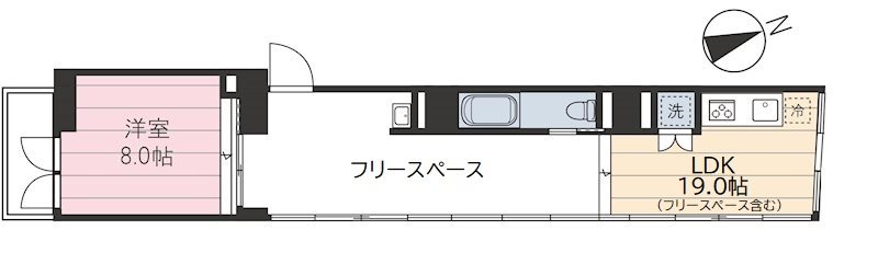 ラ・メゾン長崎XII（A.O.T）の間取り