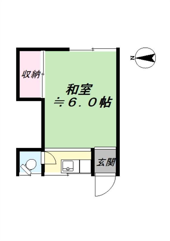 第二江南荘の間取り