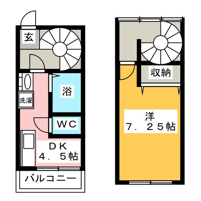 ファンティーヌの間取り