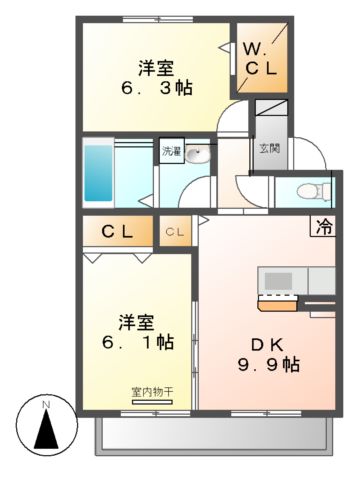 マンハイムの間取り