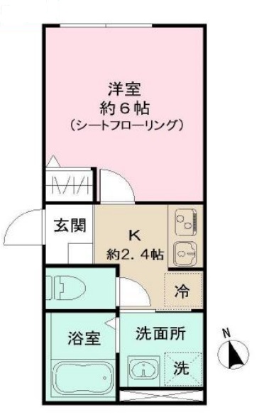 TOKIWADAI MANSIONの間取り