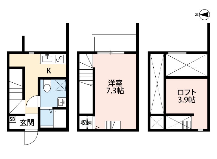 Soleil 中川の間取り