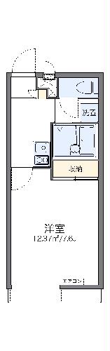 レオパレスプロシード４の間取り