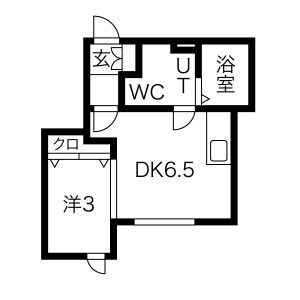 メリディアン迫弐番館の間取り