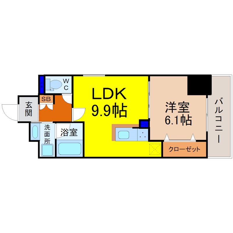 ファミールプライムの間取り